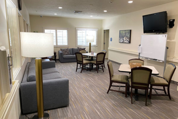 activities area at landmark assisted living